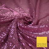 6 COLOURS - Sequin Stripe Sparkly Shiny Stretch Mesh Net Tulle Dress Fabric 48"