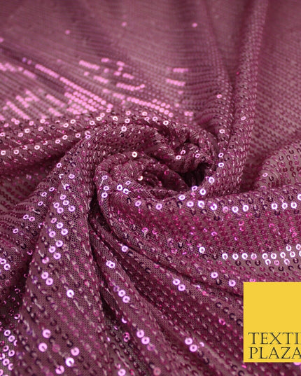 6 COLOURS - Sequin Stripe Sparkly Shiny Stretch Mesh Net Tulle Dress Fabric 48"