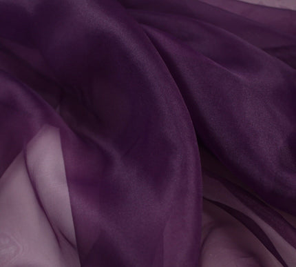 9 COLOURS - Premium Crystal Organza Bridal Wedding Dance Dress Veil Fabric 58"
