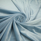 PALE BLUE Soft Velvet Velour Fabric Stretch Material 58" WIDE 9769