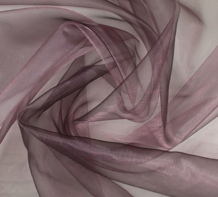 9 COLOURS - Premium Crystal Organza Bridal Wedding Dance Dress Veil Fabric 58"
