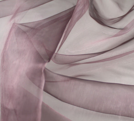 9 COLOURS - Premium Crystal Organza Bridal Wedding Dance Dress Veil Fabric 58"