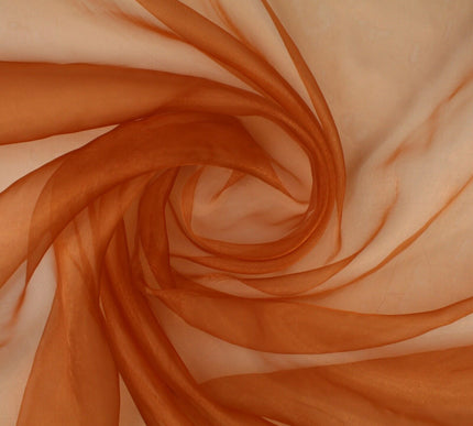 9 COLOURS - Premium Crystal Organza Bridal Wedding Dance Dress Veil Fabric 58"