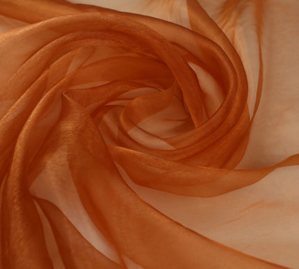 9 COLOURS - Premium Crystal Organza Bridal Wedding Dance Dress Veil Fabric 58"