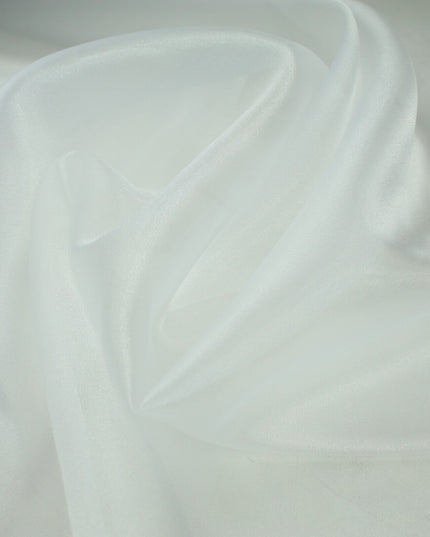 9 COLOURS - Premium Crystal Organza Bridal Wedding Dance Dress Veil Fabric 58"