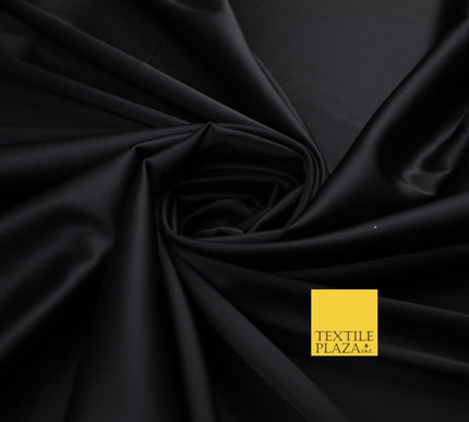 Premium Plain 2 Way Stretch Liquid Satin Silky Fabric Material Dress Bridal 48"