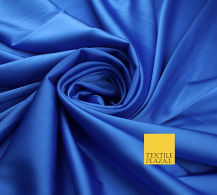 Premium Plain 2 Way Stretch Liquid Satin Silky Fabric Material Dress Bridal 48"