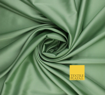 Premium Plain 2 Way Stretch Liquid Satin Silky Fabric Material Dress Bridal 48"