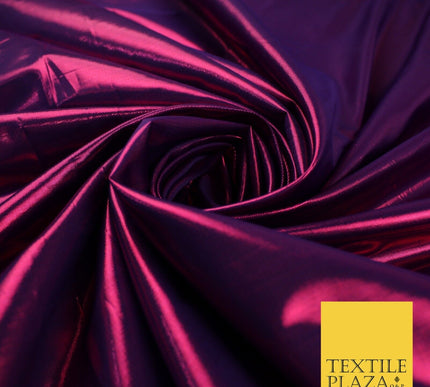 5 COLOURS -Metallic Two Tone Lame Fabric Shiny Mirror Foil Dancewear Costume 44"