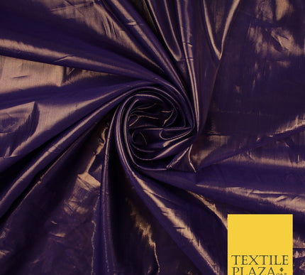 5 COLOURS -Metallic Two Tone Lame Fabric Shiny Mirror Foil Dancewear Costume 44"