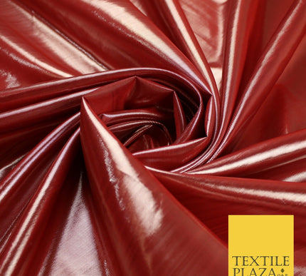 5 COLOURS -Metallic Two Tone Lame Fabric Shiny Mirror Foil Dancewear Costume 44"