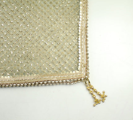 THE SHREYA DUPATTA - SAGE GREEN