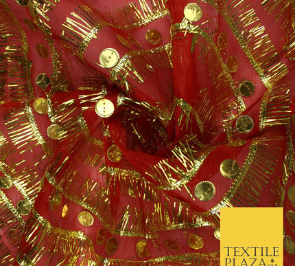 Traditional Mata Ki Chunni Golden Devi Pooja Chunri Puja Hindu Maiyan MC1504