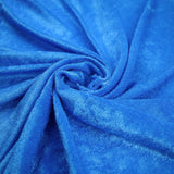 Light Plain Stretch One Sided Towelling (Terry) Fabric Jersey Knit Fabric 57"