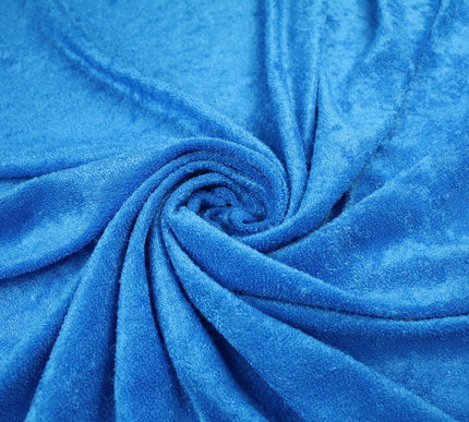 Light Plain Stretch One Sided Towelling (Terry) Fabric Jersey Knit Fabric 57"