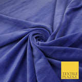 26 COLOURS - MIX VARIETY Plain Velvet Velour Fabric Stretch Dress Craft 54"-81"