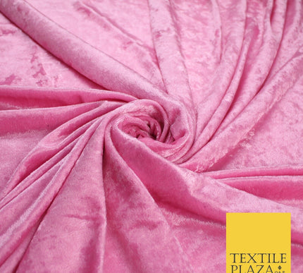 26 COLOURS - MIX VARIETY Plain Velvet Velour Fabric Stretch Dress Craft 54"-81"