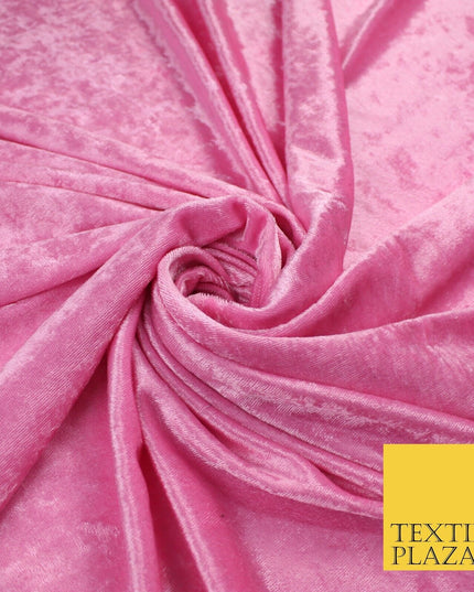 26 COLOURS - MIX VARIETY Plain Velvet Velour Fabric Stretch Dress Craft 54"-81"
