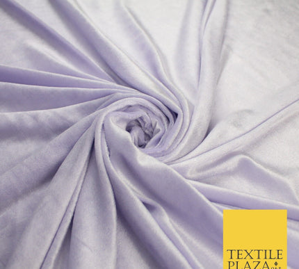 26 COLOURS - MIX VARIETY Plain Velvet Velour Fabric Stretch Dress Craft 54"-81"