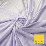 26 COLOURS - MIX VARIETY Plain Velvet Velour Fabric Stretch Dress Craft 54"-81"