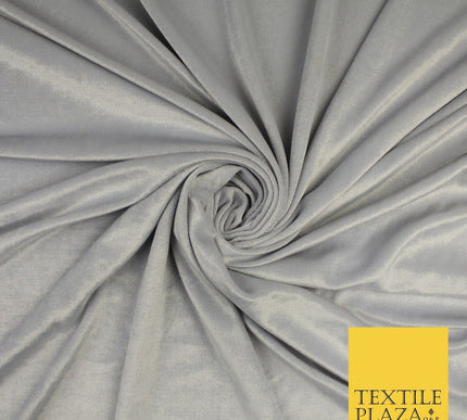 26 COLOURS - MIX VARIETY Plain Velvet Velour Fabric Stretch Dress Craft 54"-81"