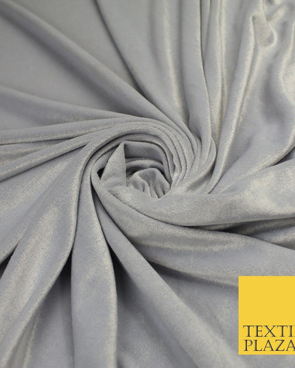 26 COLOURS - MIX VARIETY Plain Velvet Velour Fabric Stretch Dress Craft 54"-81"