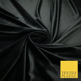 26 COLOURS - MIX VARIETY Plain Velvet Velour Fabric Stretch Dress Craft 54"-81"
