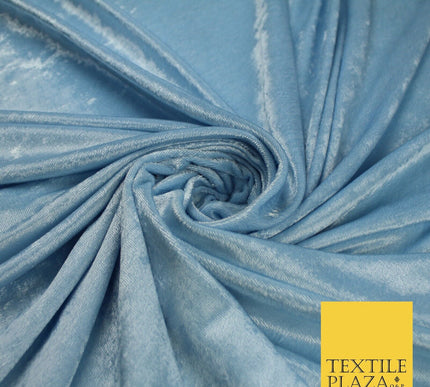 26 COLOURS - MIX VARIETY Plain Velvet Velour Fabric Stretch Dress Craft 54"-81"