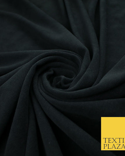 26 COLOURS - MIX VARIETY Plain Velvet Velour Fabric Stretch Dress Craft 54"-81"