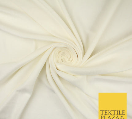 26 COLOURS - MIX VARIETY Plain Velvet Velour Fabric Stretch Dress Craft 54"-81"