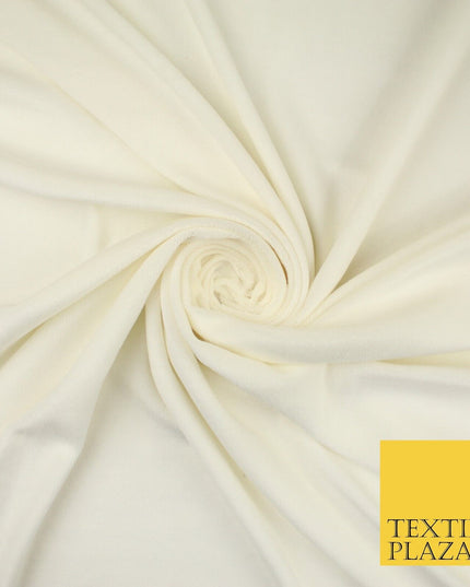 26 COLOURS - MIX VARIETY Plain Velvet Velour Fabric Stretch Dress Craft 54"-81"