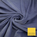 26 COLOURS - MIX VARIETY Plain Velvet Velour Fabric Stretch Dress Craft 54"-81"