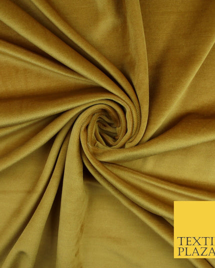 26 COLOURS - MIX VARIETY Plain Velvet Velour Fabric Stretch Dress Craft 54"-81"