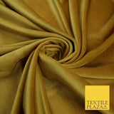 26 COLOURS - MIX VARIETY Plain Velvet Velour Fabric Stretch Dress Craft 54"-81"
