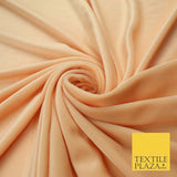 26 COLOURS - MIX VARIETY Plain Velvet Velour Fabric Stretch Dress Craft 54"-81"