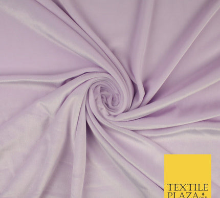 26 COLOURS - MIX VARIETY Plain Velvet Velour Fabric Stretch Dress Craft 54"-81"