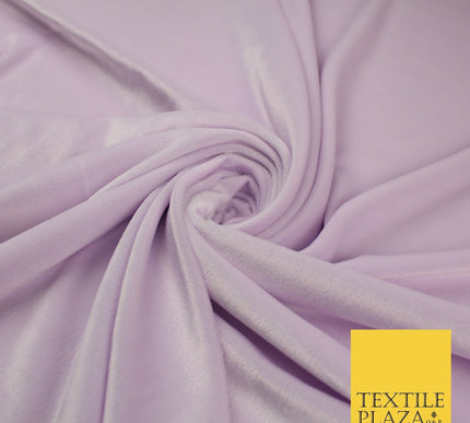 26 COLOURS - MIX VARIETY Plain Velvet Velour Fabric Stretch Dress Craft 54"-81"