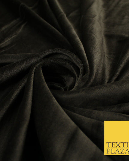 26 COLOURS - MIX VARIETY Plain Velvet Velour Fabric Stretch Dress Craft 54"-81"