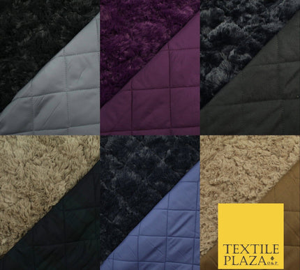 6 COLOURS - Premium Super Soft Cuddle Fur Short Pile Fluffy Fabric Coats Blanket