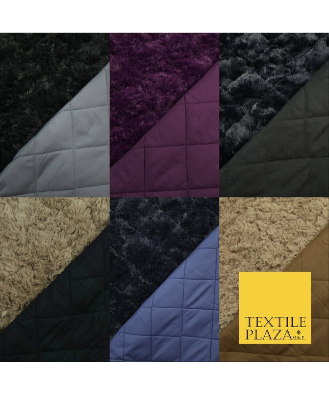 6 COLOURS - Premium Super Soft Cuddle Fur Short Pile Fluffy Fabric Coats Blanket