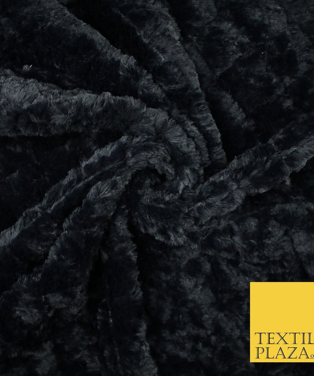 6 COLOURS - Premium Super Soft Cuddle Fur Short Pile Fluffy Fabric Coats Blanket