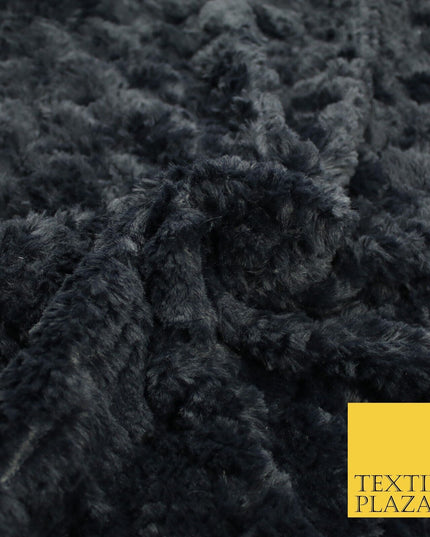 6 COLOURS - Premium Super Soft Cuddle Fur Short Pile Fluffy Fabric Coats Blanket