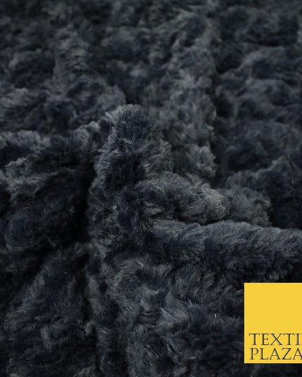 6 COLOURS - Premium Super Soft Cuddle Fur Short Pile Fluffy Fabric Coats Blanket