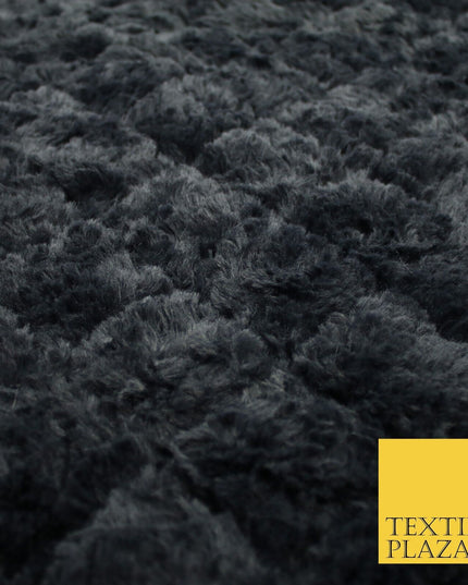 6 COLOURS - Premium Super Soft Cuddle Fur Short Pile Fluffy Fabric Coats Blanket