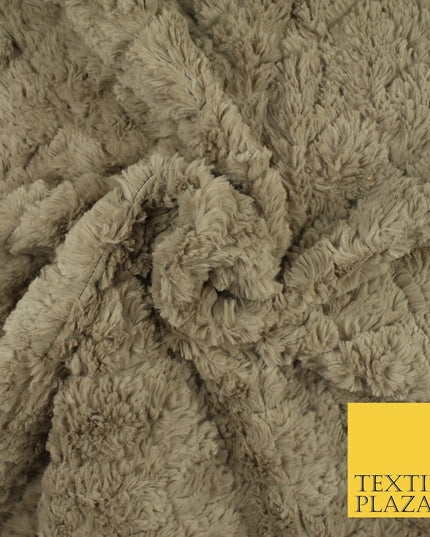 6 COLOURS - Premium Super Soft Cuddle Fur Short Pile Fluffy Fabric Coats Blanket