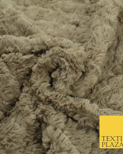 6 COLOURS - Premium Super Soft Cuddle Fur Short Pile Fluffy Fabric Coats Blanket