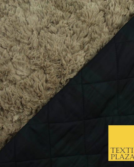 6 COLOURS - Premium Super Soft Cuddle Fur Short Pile Fluffy Fabric Coats Blanket