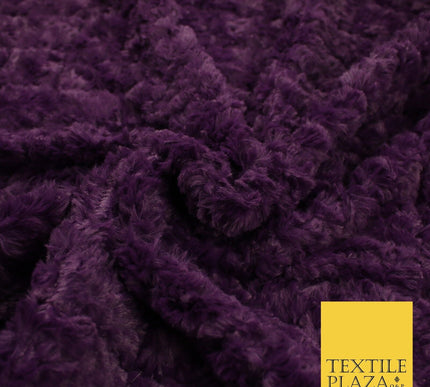 6 COLOURS - Premium Super Soft Cuddle Fur Short Pile Fluffy Fabric Coats Blanket