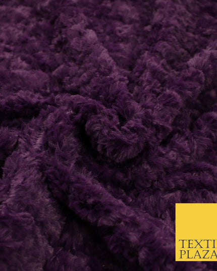 6 COLOURS - Premium Super Soft Cuddle Fur Short Pile Fluffy Fabric Coats Blanket