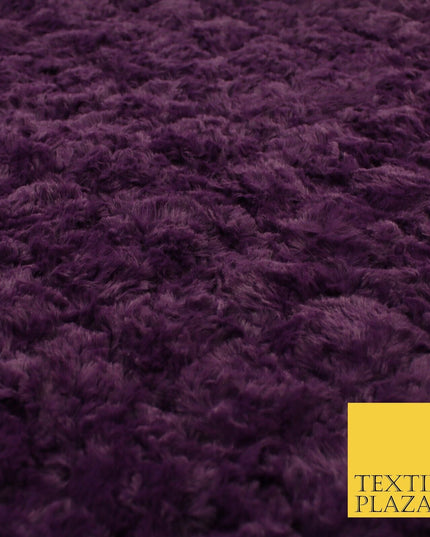 6 COLOURS - Premium Super Soft Cuddle Fur Short Pile Fluffy Fabric Coats Blanket